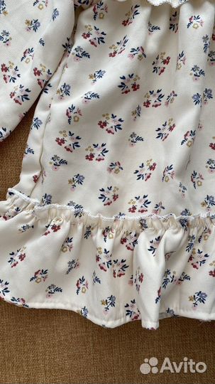 Детское платье праздничное хлопковое 90-120