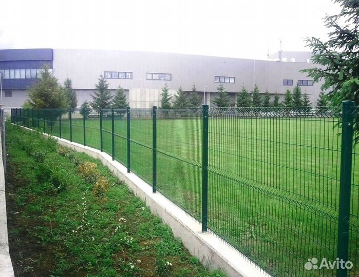 Заборы из 2D сетки со склада новые доставка