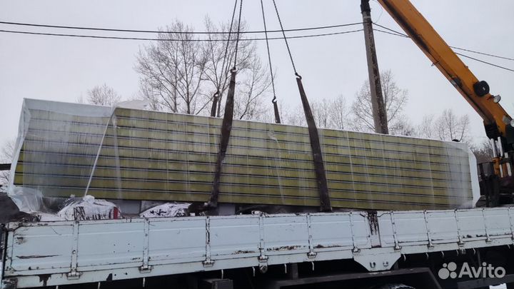 Сэндвич-панели кровельные и стеновые