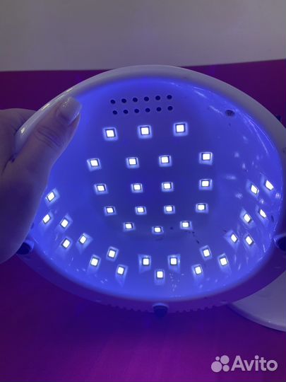 Маникюрная лед лампа