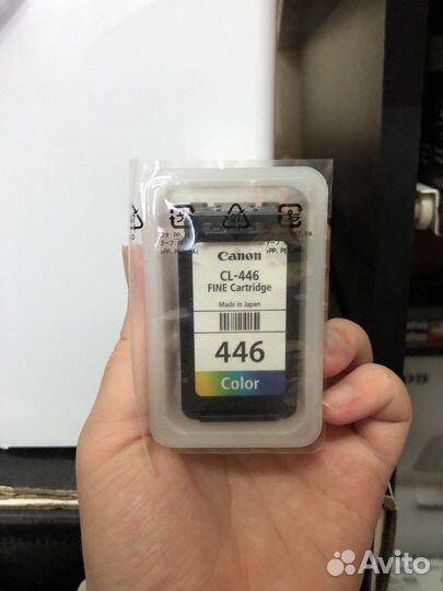 Мфу Canon pixma MG2540S с новым цветным картриджем