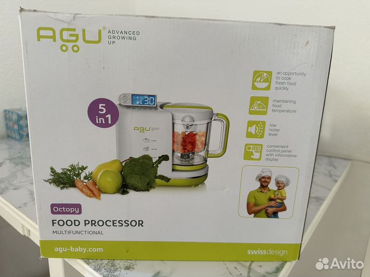 Пароварка блендер AGU