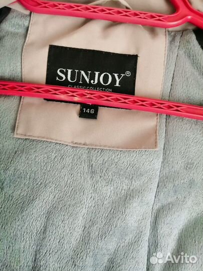 Куртка зимняя для девочки 146