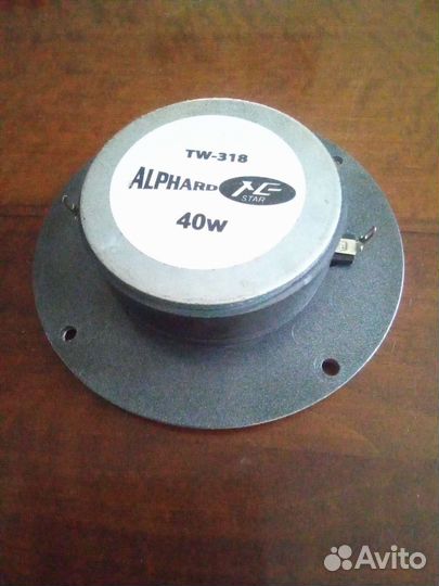 Сч-вч купольный излучатель TW 318