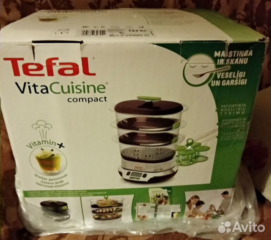 Новая пароварка Tefal Vita Cuisine compact