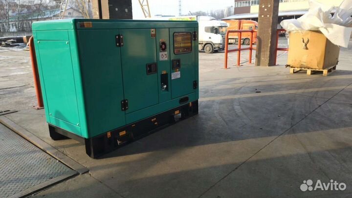 Дизельный генератор на 15кВт (18кВа) в кожухе