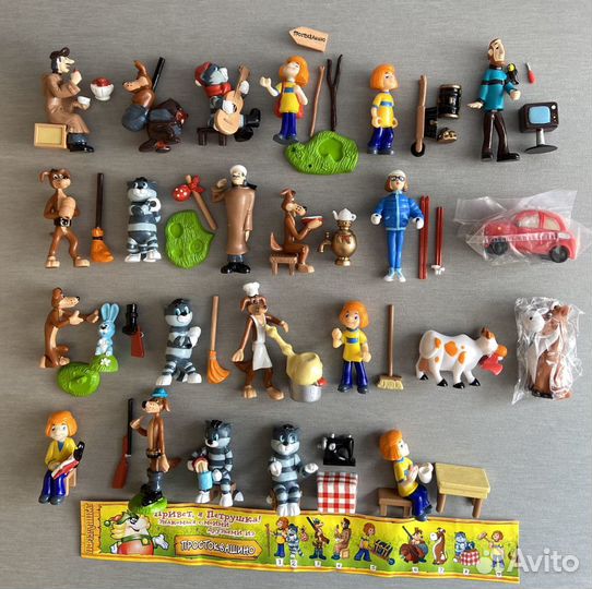 Серии фигурок фабрики Ландрин