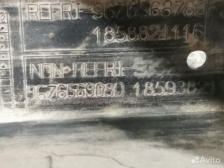 Диффузор радиатора Peugeot 308 I рестайлинг (2011—