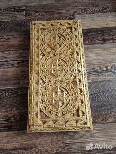 Нарды резные- геометрия