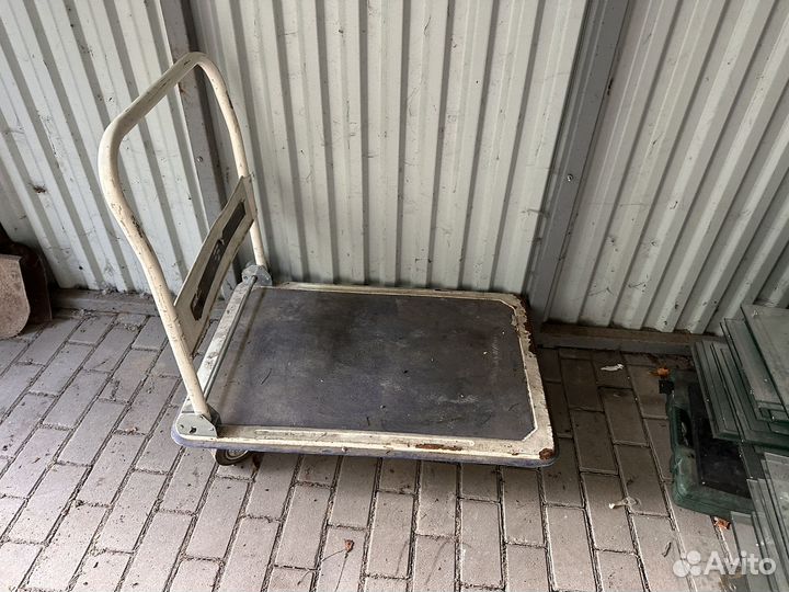 Тележка со складной ручкой бу