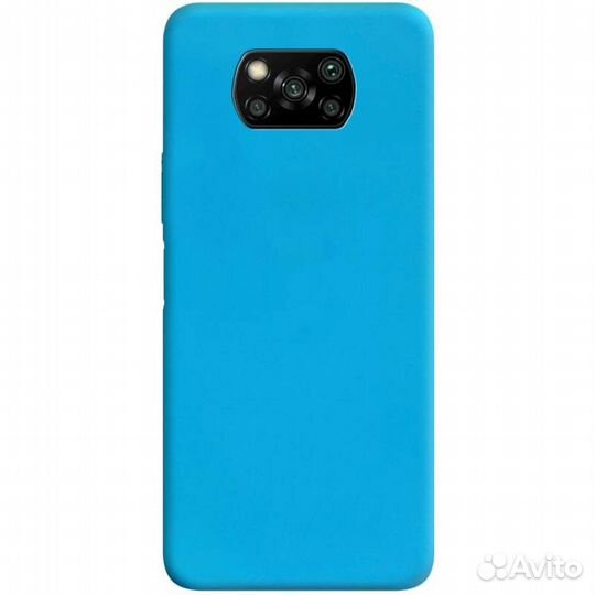 Чехол накладка силиконовый для Xiaomi Poco X3 / P