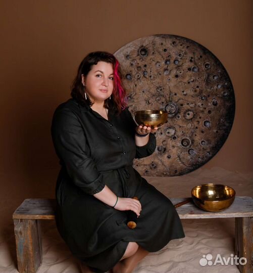 Массаж поющими тибетскими чашами
