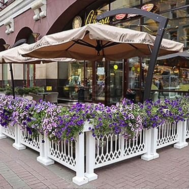 Уличный зонт для ресторанов