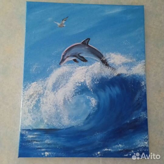 Картина на холсте размером 40*50 см