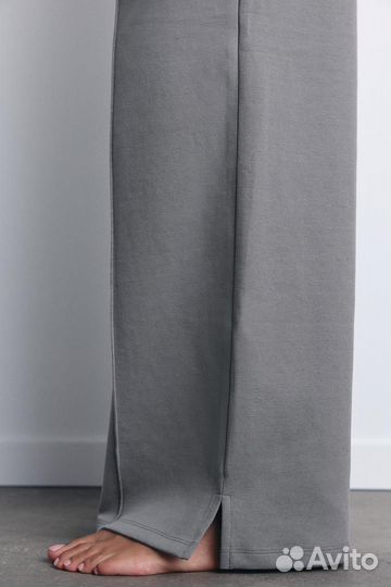 Брюки Zara базовые хлопковые