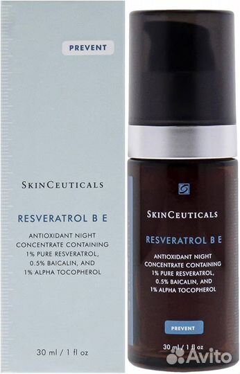 Skinceuticals resveratrol BE