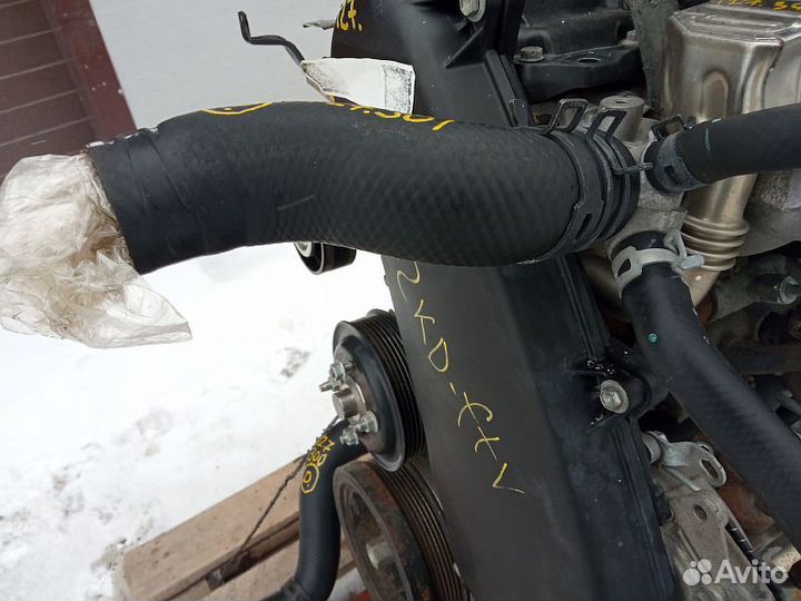 Патрубок радиатора верхний Toyota Hilux