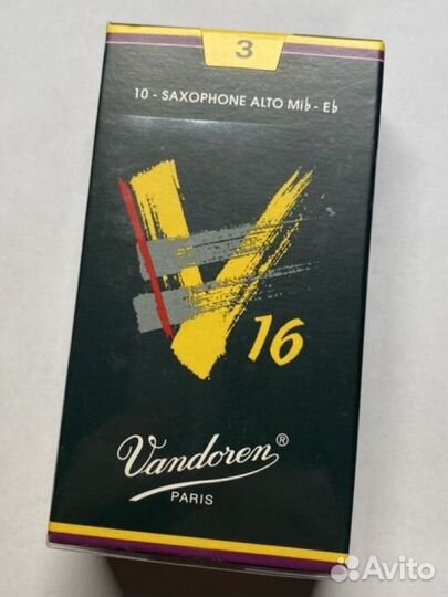 Трости Vandoren V16 №3 для саксофона альт 7шт