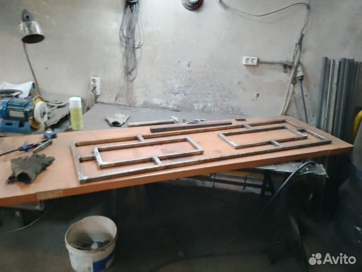 Сварочные работы, скамейки, столы, оградки