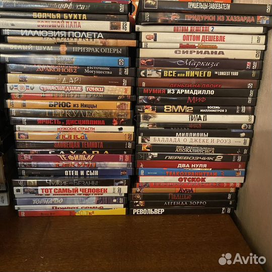 Dvd фильмы - 50 штук 1 часть