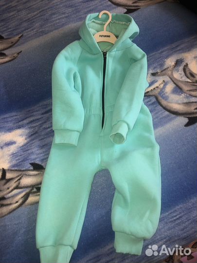 Комбинезон на флисе 98
