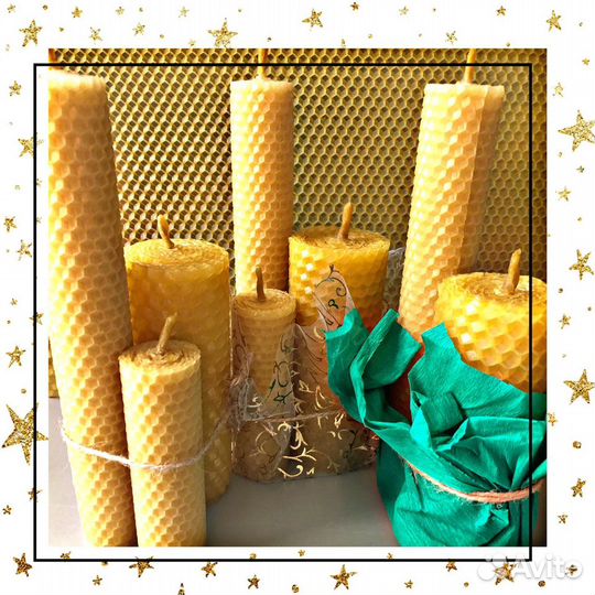 Свечи из вощины