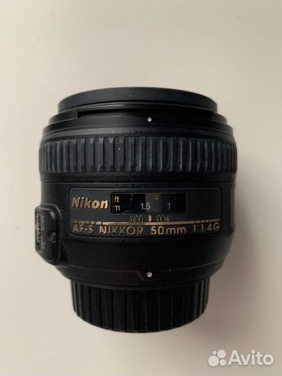 Объектив nikon 50mm f 1 4g af s nikkor