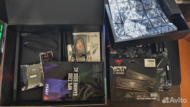 Процессор intel core i7 8700К+Z390+Опера 4000 cl16