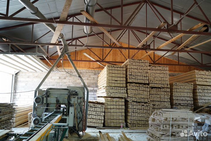 Обрезная доска камерной сушки/ Пиломатериалы