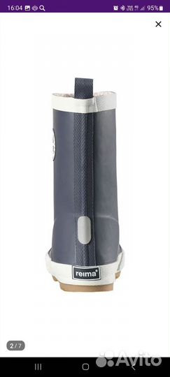 Детские резиновые сапоги 25 размер