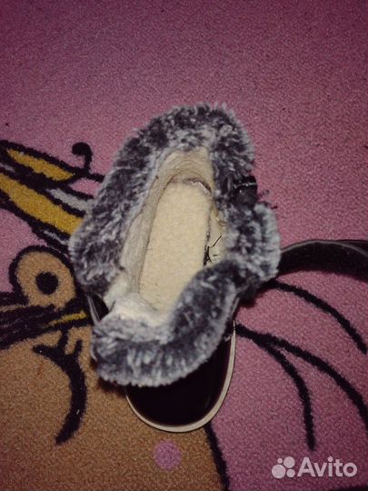 Ботинки зимние,теплые