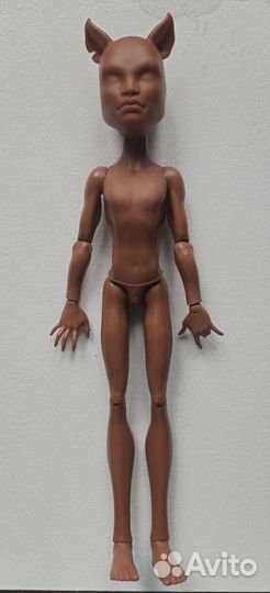 Кукла монстр хай Клод Вульф нюд. Запчасти