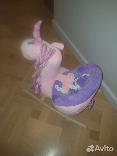 Качалка единорог