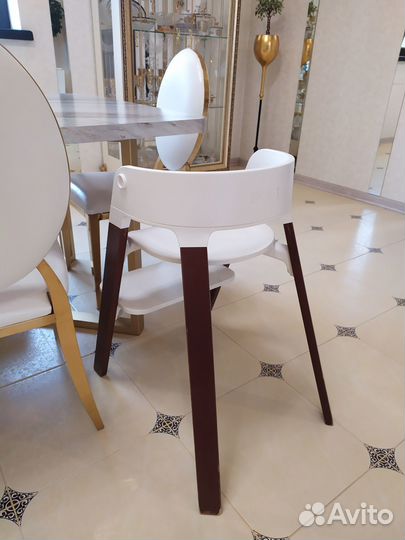 Детский стул stokke+мягкая вставка для доп сидения