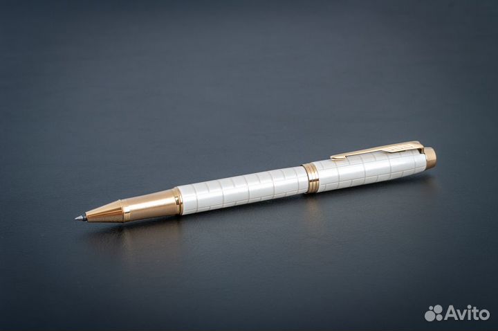Новая Ручка роллер Parker IM Premium Pearl GT