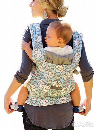 Эргорюкзак ergobaby organic petunia