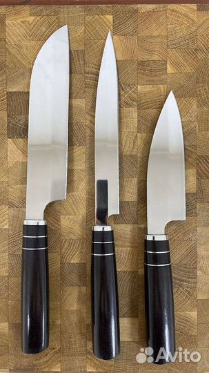 Шикарный кухонный набор ножей ручной работы