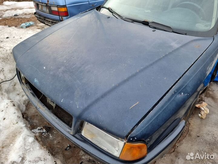 Капот Audi 80 B4 ауди 80 б4 в4 синий оригиналКапот