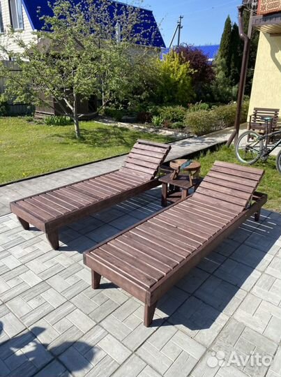 Лежак пляжный