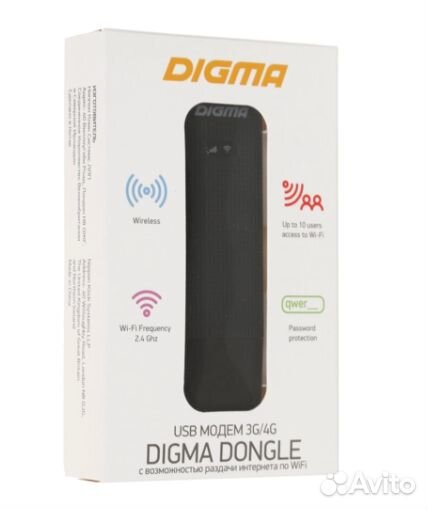 Модем 3G 4G DigmaDW 1961