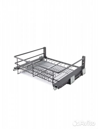 Сушка выдвижная нижняя для посуды В базу 600 мм