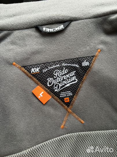 Сноубордическая куртка ride размер L