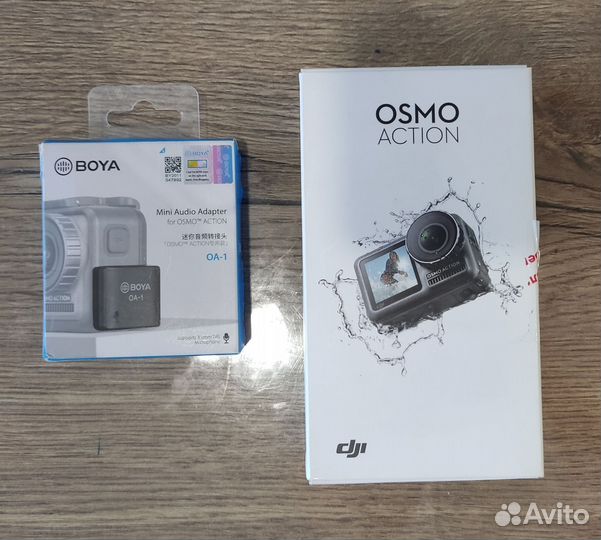Экшен камера dji osmo action 1 с допами