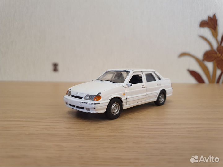 LADA 2115 samara autotime 1/36 моделька