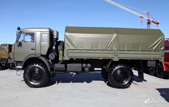 Тент на военный камаз 5350