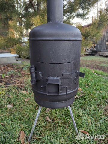 Печь буржуйка (гора)