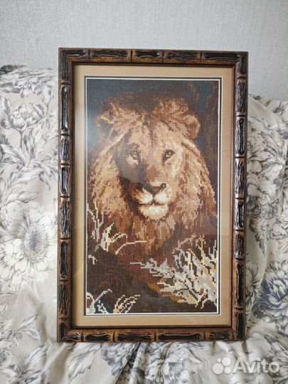 Вышитые картины готовые и оформленные работы