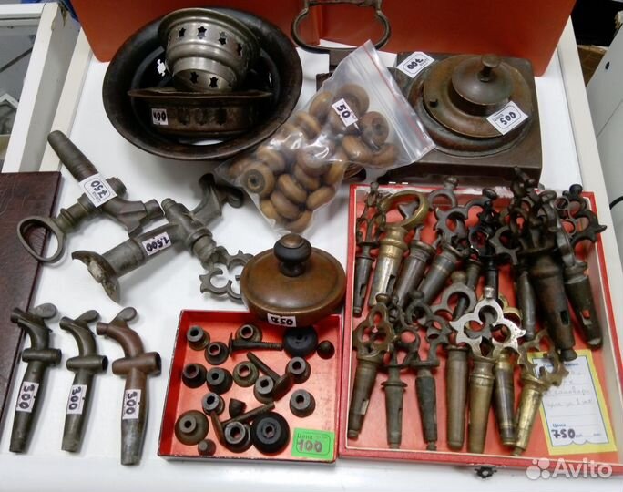 Вертки, коронки, заглушки от самовара. самовар