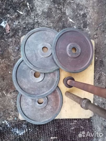 Гантели разборные, штанга, грифы, блины