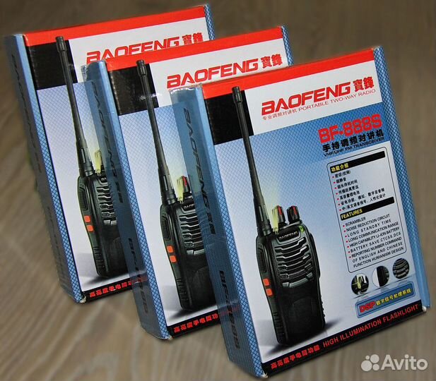 Рация Baofeng 888s,777s 2шт в комплекте